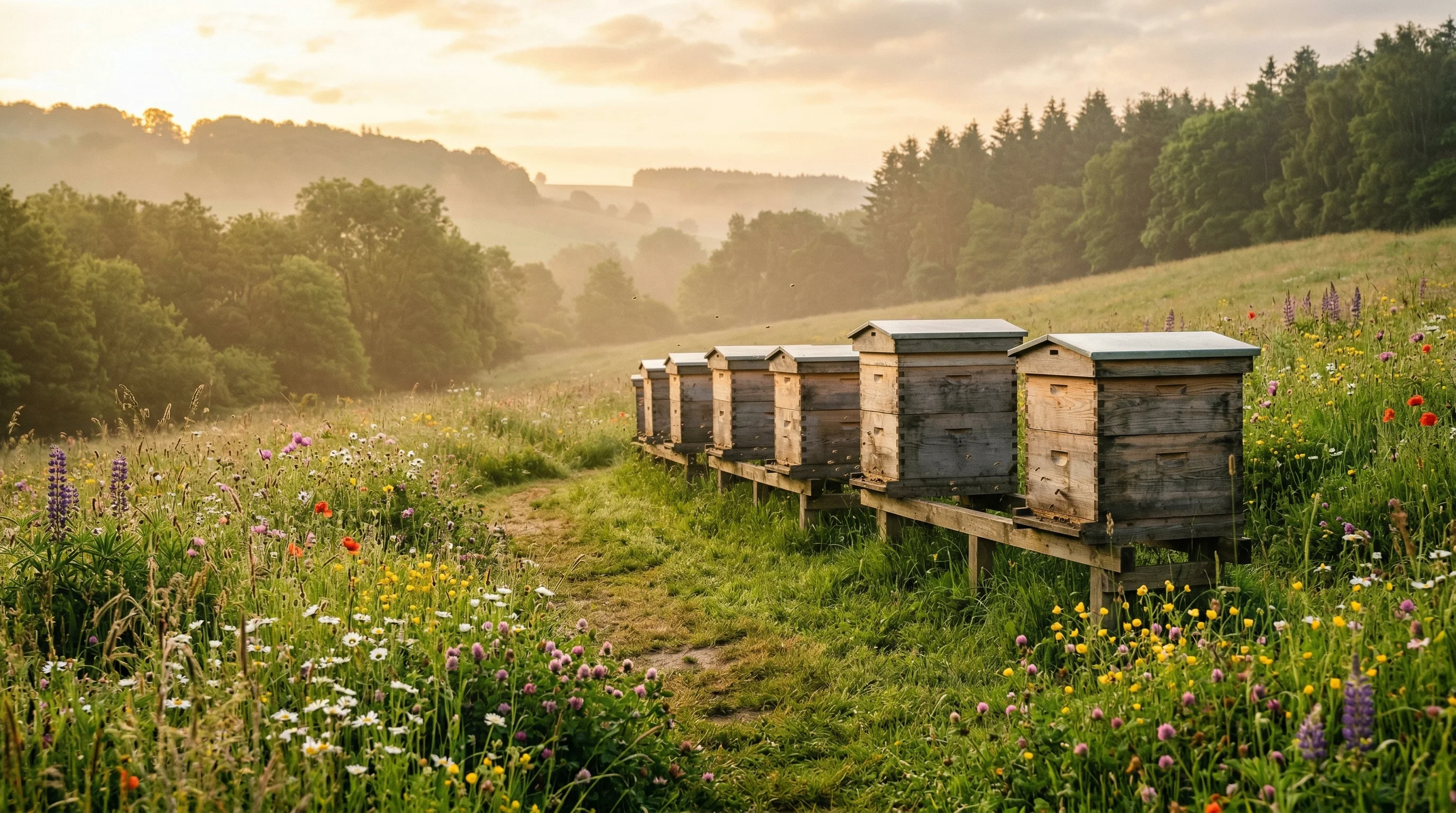 Pasieka z ulami — zamówienia hurtowe